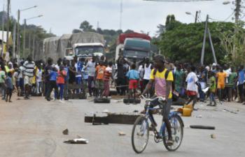 Elections en Côte d'Ivoire: des blessés lors d'incidents à Grand Bassam