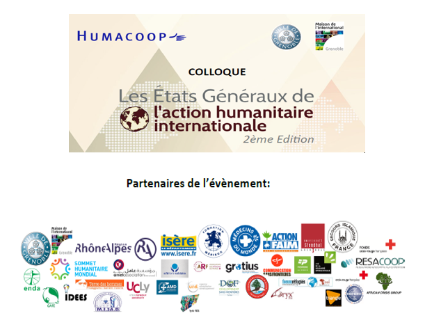 Synthèse des Etats généraux de l’Action Humanitaire Internationale du 3 et 4 Novembre 2015